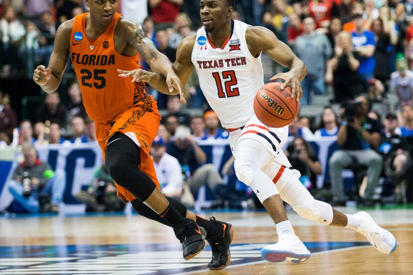 Texas Tech guard Keenan Evans is projected to be a second-round pick in next month's NBA...