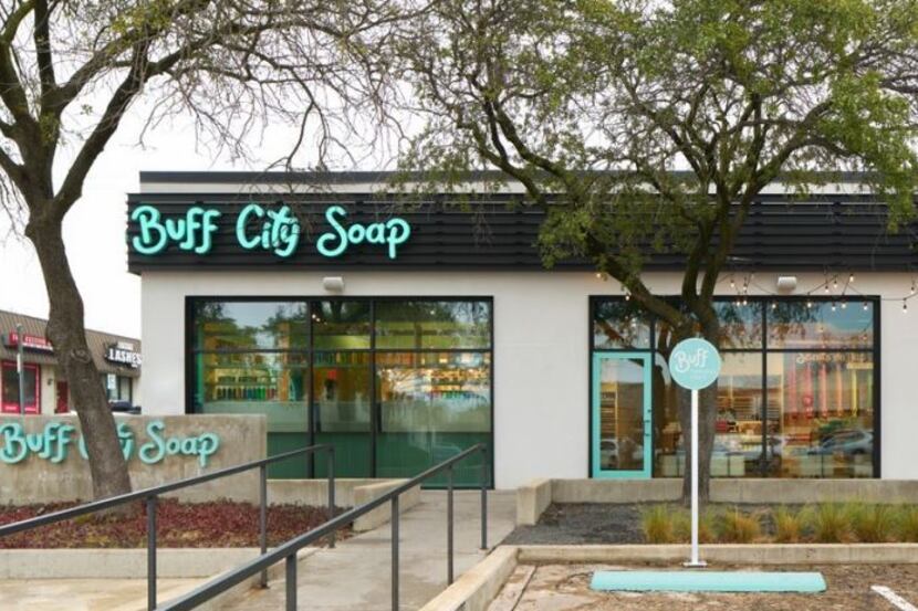 The Buff City Soap store in Snider Plaza.