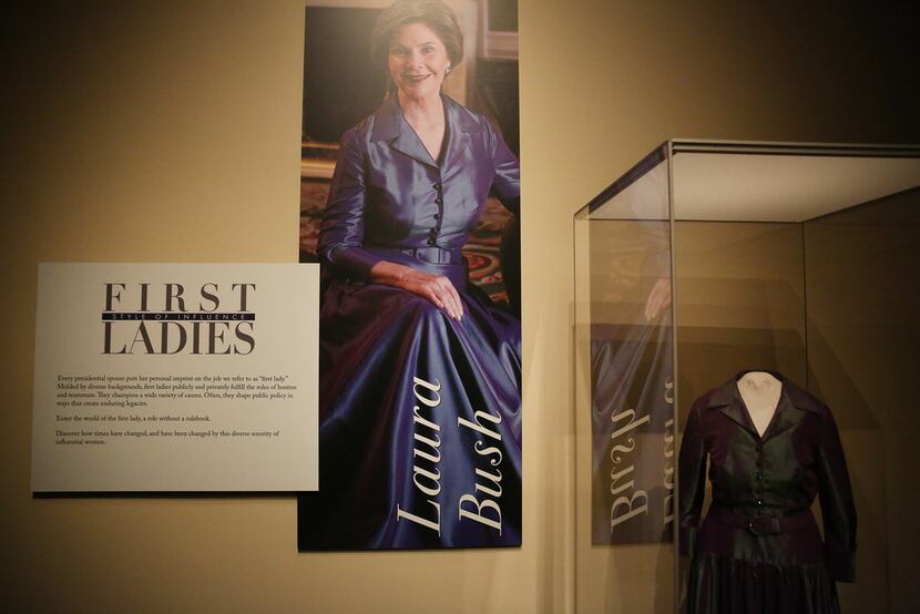 First Ladies: Style of Influence runs through Oct. 1 at the George W. Bush Presidential...