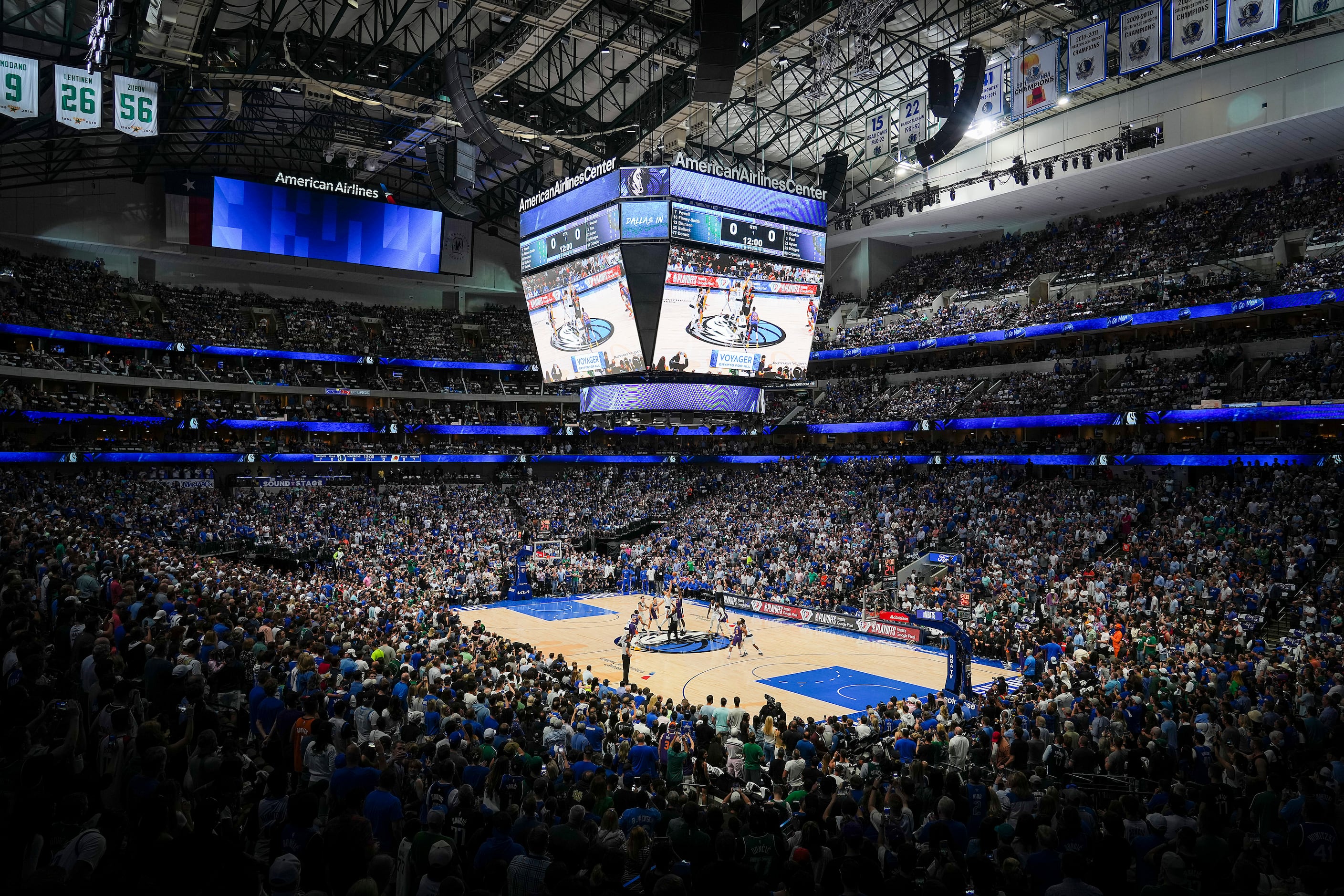 American Airlines Center unveiling new video board