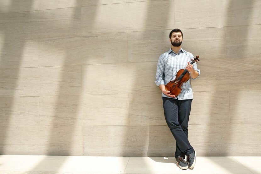 Nathan Olson, co-concertmaster