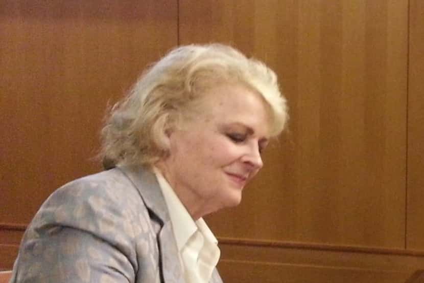  Candice Bergen signs books Wednesday at Arts & Letters Live in Dallas.