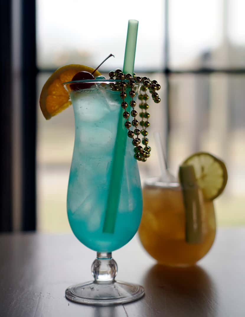The Railroad Rita and Cajun Lemonade are among the cocktails at St. Argyle's Cajun Kitchen &...