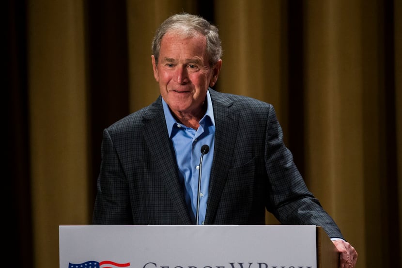 Former President George W. Bush urged “America to examine our tragic failures” over racism...
