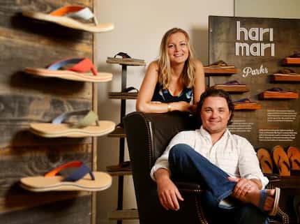 
Husband-and-wife team and Hari Mari co-founders Jeremy and Lila Stewart. 
