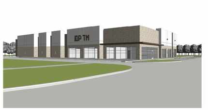 A rendering of Integrated Defense Products' new headquarters in Rockwall