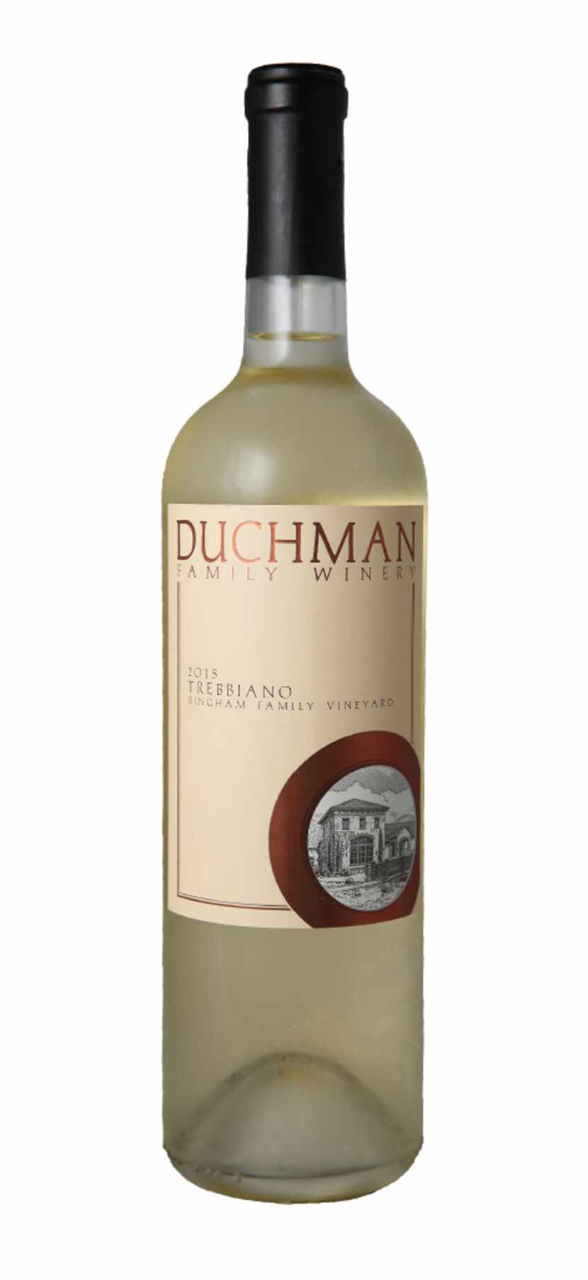 Duchman Family Winery Trebbiano 2015 