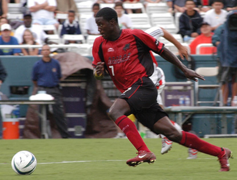 Eddie Johnson of the Dallas Burn 2004.