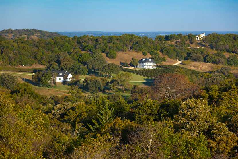 The hilly 4R Ranch includes a tasting room open to the public.