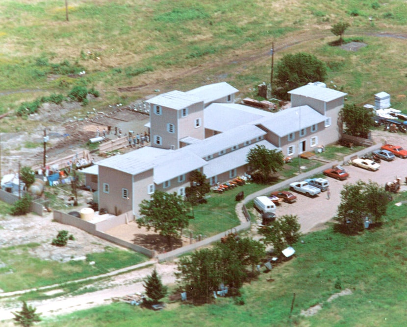 A photo taken by Dan Weyenberg for the McLennan County Sheriff's Department showing the...