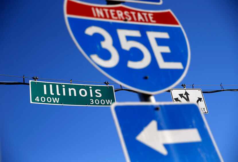 Illinois Avenue traffic will detour south to Saner Avenue during the I-35E bridge work.