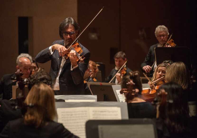 Violinist Leonidas Kavakos performs Mozart's Turkish Violin Concerto in A major with the...