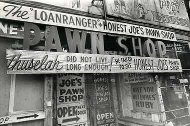 Honest Joe's Pawn Shop in Deep Ellum