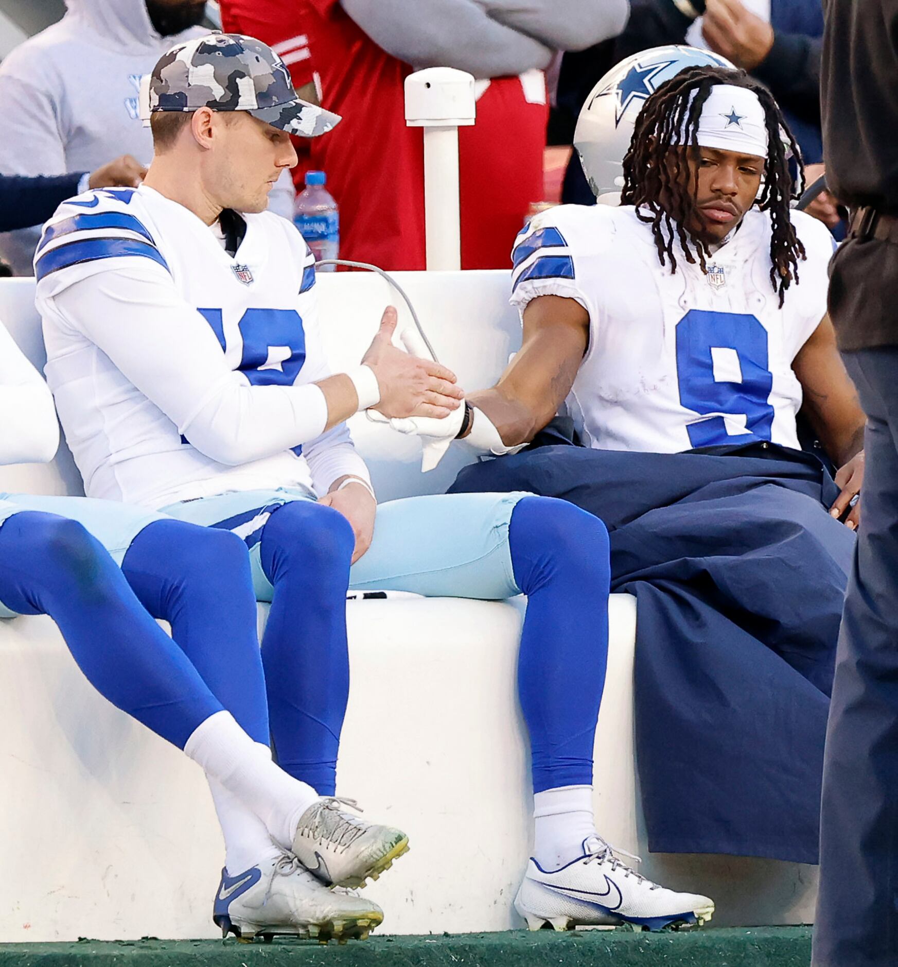 Photos: Hauling it in! Cowboys' CeeDee Lamb makes a catch for a