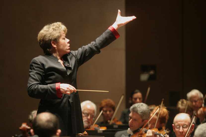 Conductor Marin Alsop will chair the international jury of pianists at the 2021 Cliburn. 