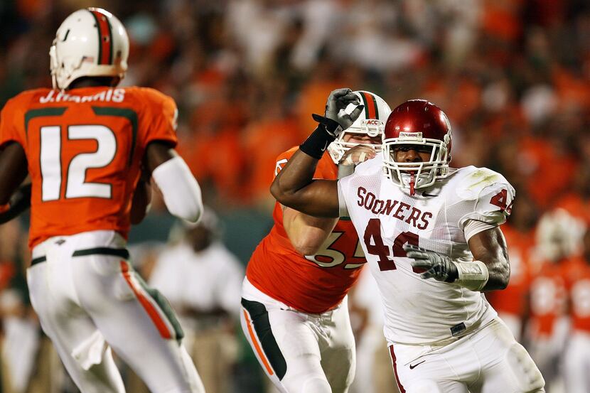 Second-team defensive ends: Cedric Jones (8% of the vote); Jeremy Beal (pictured, 3% of the...