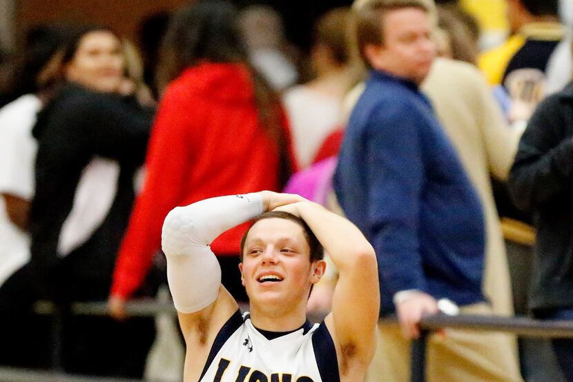 McKinney guard Dominic St. Leon seems in disbelief as time runs out and McKinney defeats...