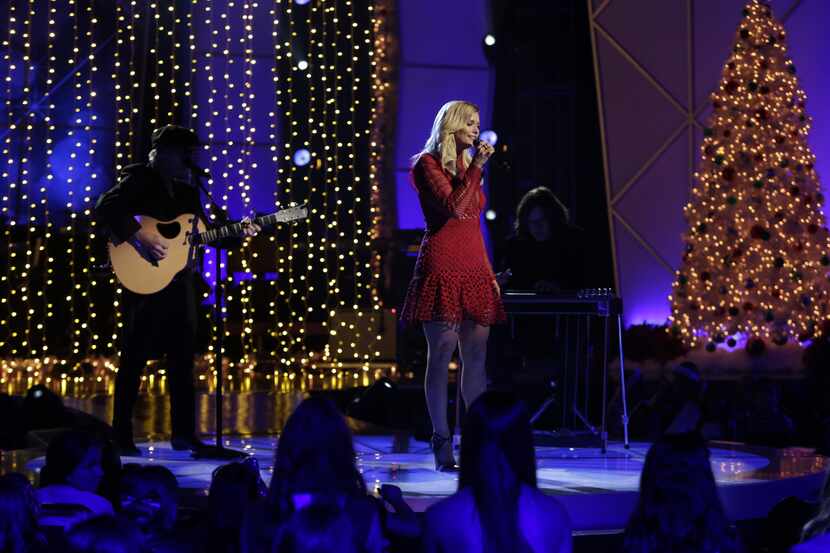 Miranda Lambert performs on the 18th annual "Home for the Holidays." The special celebrates...