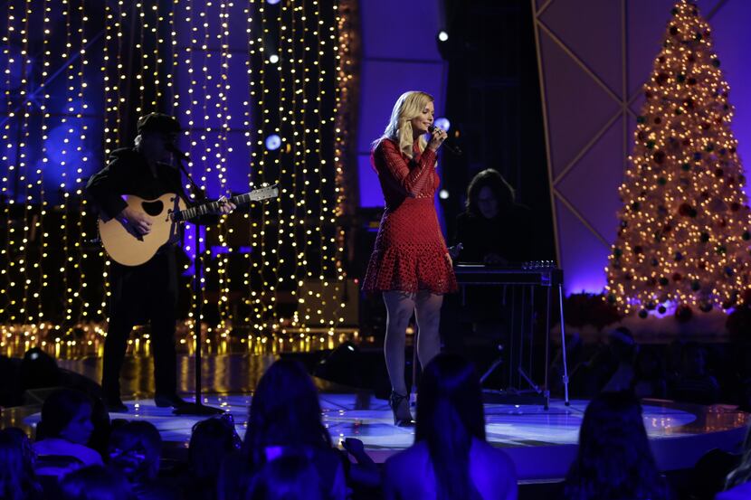 Miranda Lambert performs on the 18th annual "Home for the Holidays." The special celebrates...