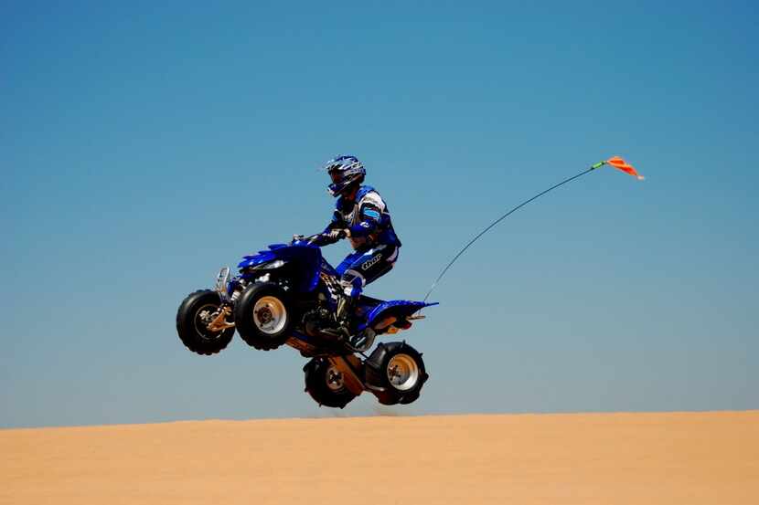Oklahoma's Little Sahara State Park lures adrenaline junkies from North Texas and elsewhere.