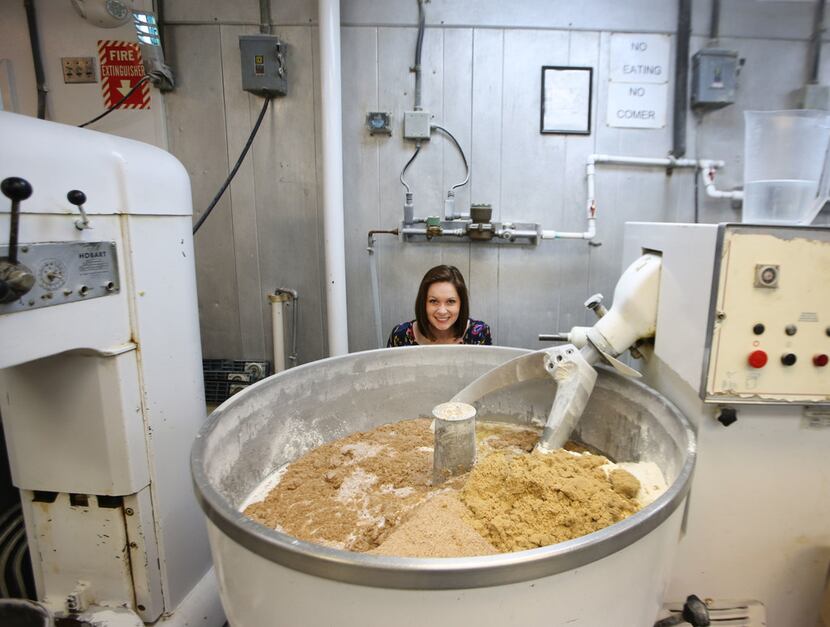 This isn't Honey, I Shrunk the Kids. That's reporter Sarah Blaskovich behind one of the...