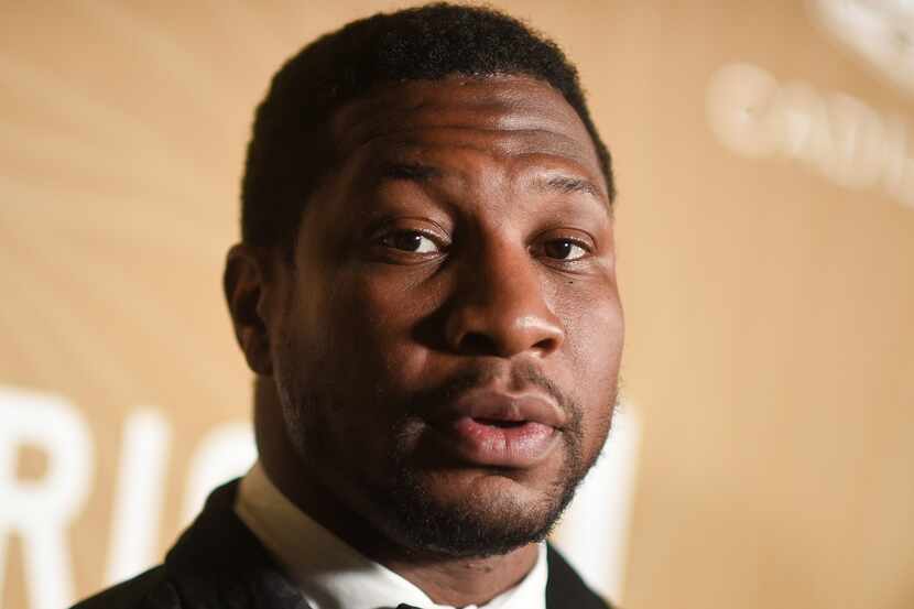 Jonathan Majors arrives at the American Black Film Festival Honors on March 5, 2023, at 1...