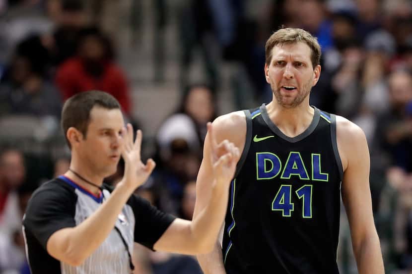 Dirk Nowitzki doesn't need to overextend himself the rest of this season -- particularly if...