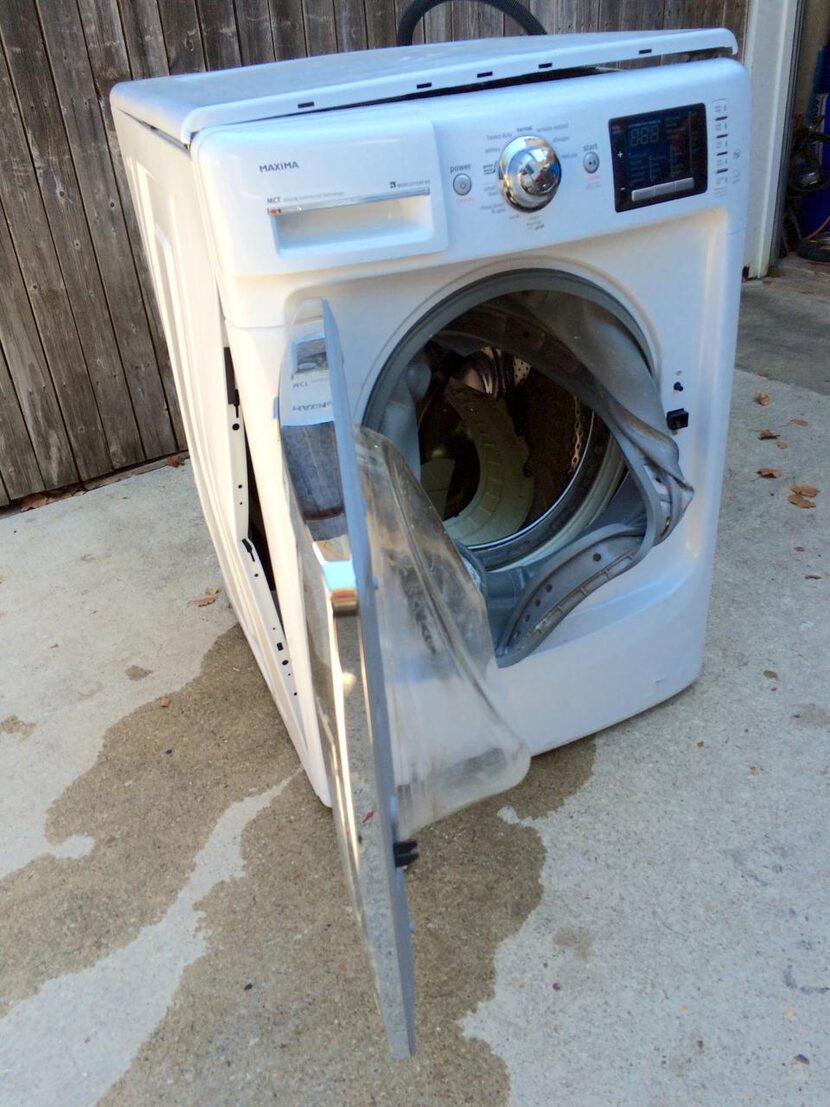 
The Maytag Maxima washer at Man Lee’s home in Coppell went kablooey a few days before The...