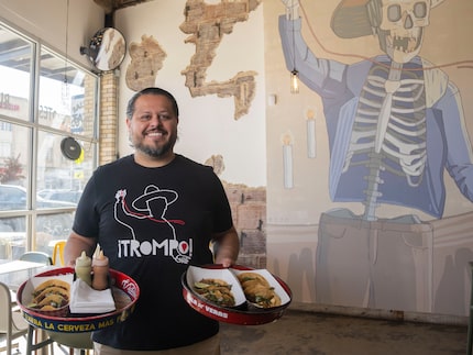 Trompo owner Luis Olvera, pictured here in 2023, tried many ways to save his restaurant.