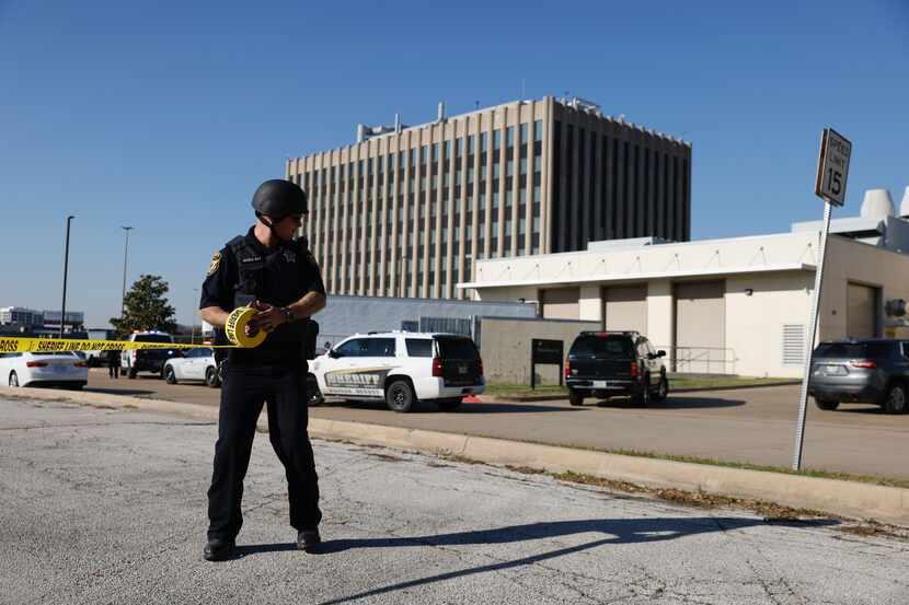 Law enforcement are responding to a report of an active shooter at the Dallas County Health...