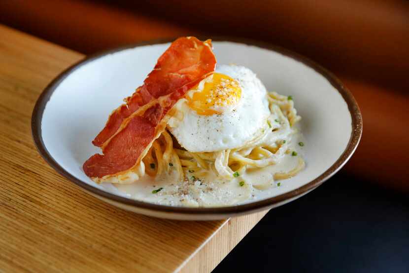 The Chinese Neighbor is serving a special Chinese New Year dinner including Mala Carbonara...