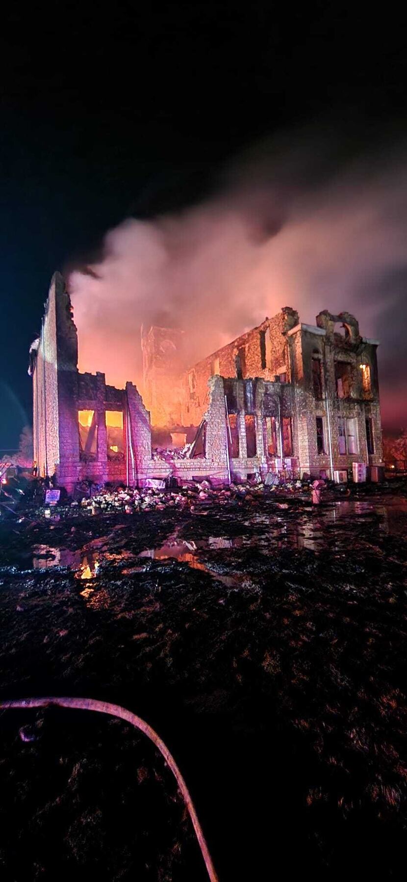 The Wise County Heritage Museum was destroyed in a fire on March 18, 2023.