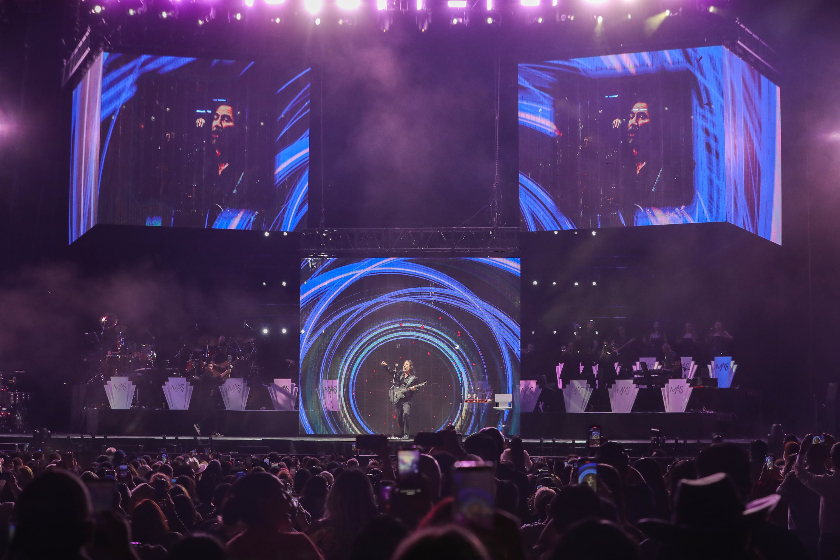 Dallas, Texas - September 28: Mexican singer and songwriter Marco Antonio Solis, performs on...