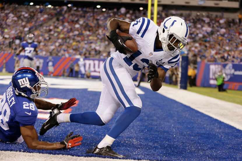 FILE -- T.Y. Hilton came into the league with quarterback Andrew Luck and showed all the...