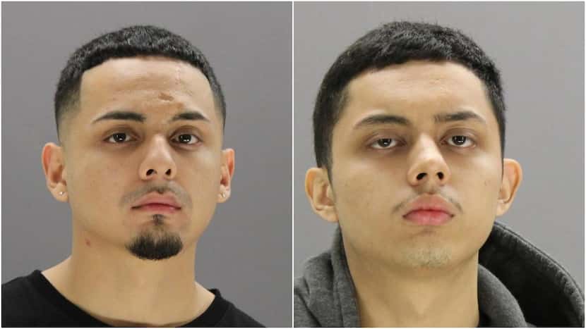 Ernest (left) and George Salazar are being held on $500,000 bail.