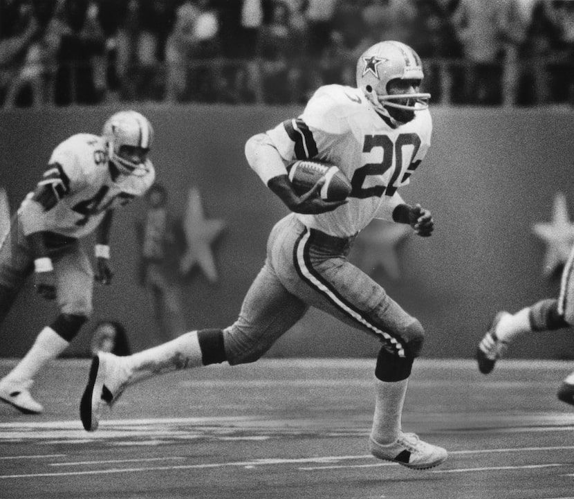 Mel Renfro (20) played in 10 Pro Bowls and four Super Bowls, but his biggest victory may...