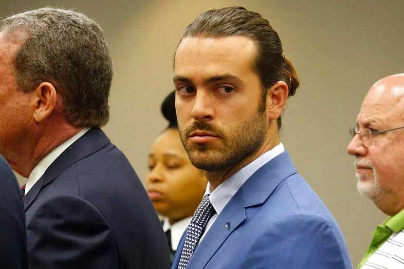 El actor mexicano Pablo Lyle comparece en una corte en Miami-Dade, Florida, el lunes 8 de...