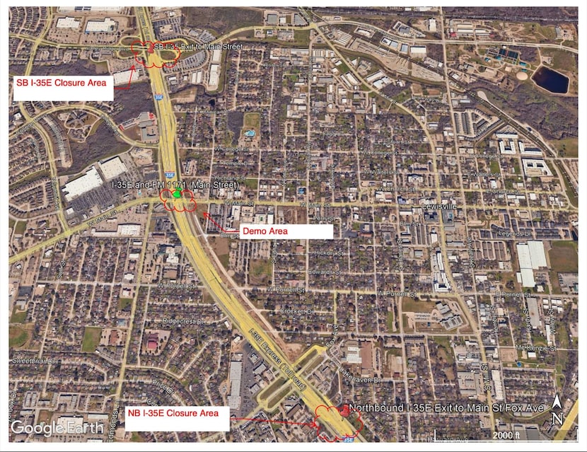 Half of Lewisville's Main Street bridge will be demolished this weekend, rerouting traffic...