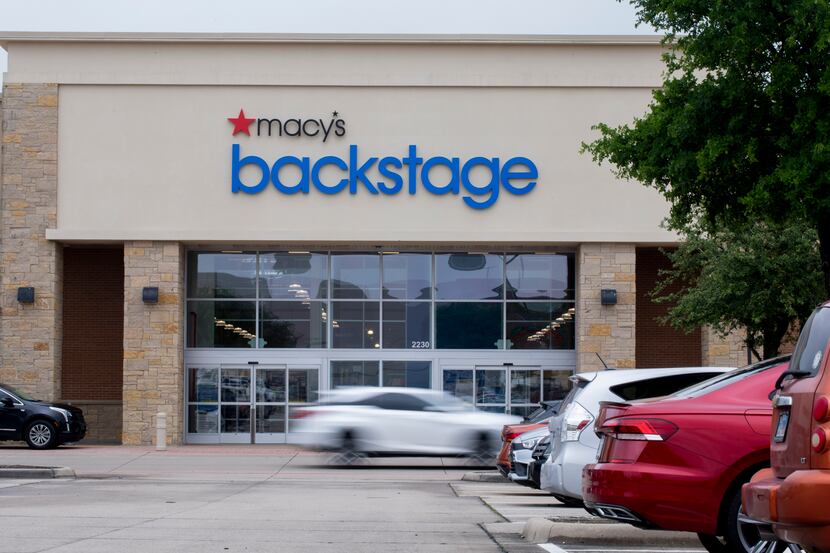 Macy's Backstage store in The Village at Allen opened in 2021.