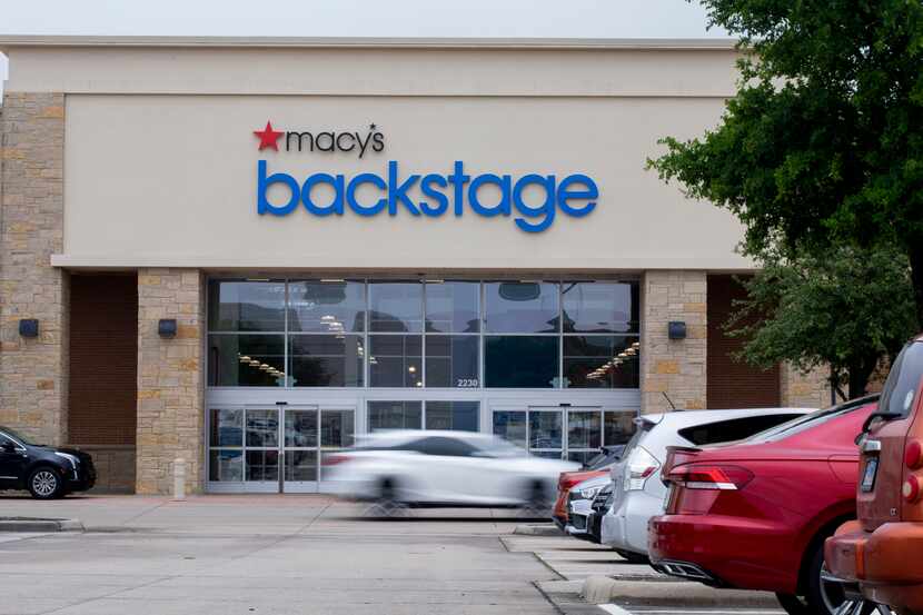 Macy's Backstage store in The Village at Allen opened in May 2021 in a space that used to...