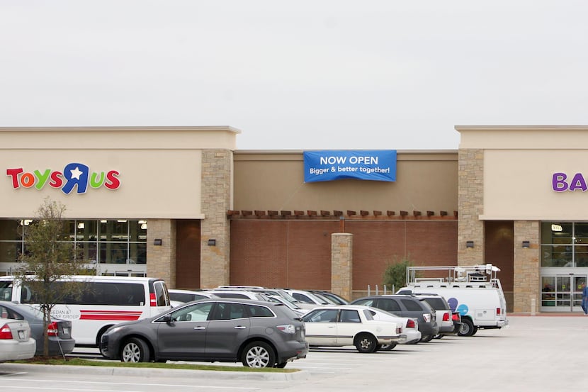 The Village at Allen shopping center has more than 800,000 square feet of stores.