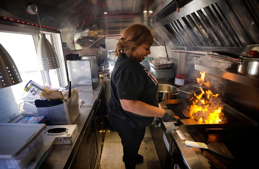 After facing intense backlash, Kim Viverette temporarily closed her food truck and hid from...