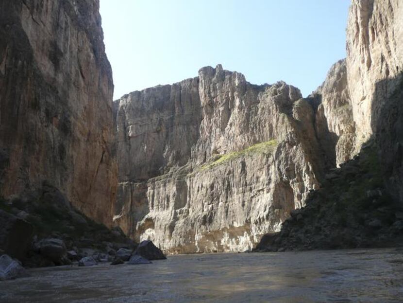The entrance to Santa Elena Canyon in Big Bend is sudden and spectacular.