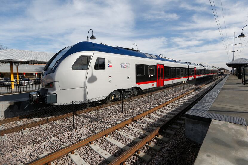 Passengers headed to get their COVID-19 vaccines can ride for free on TEXRail starting Monday.