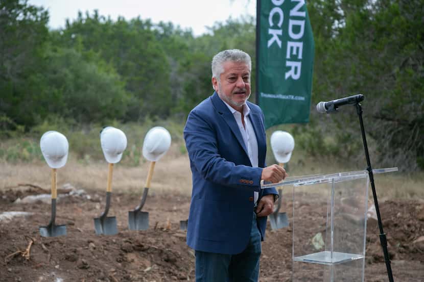 Centurion American CEO Mehrdad Moayedi was at the groundbreaking this week for the Hill...
