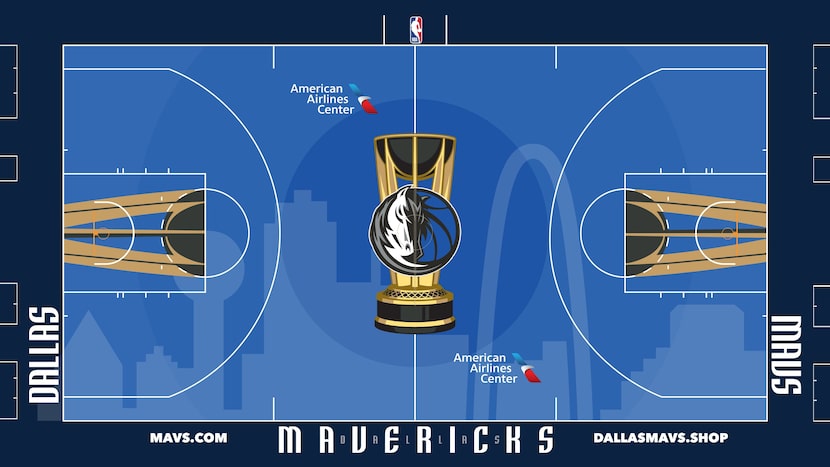 The Mavericks will play on an alternate court for their two home games during the...