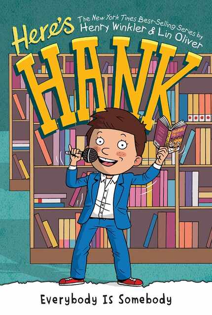 Henry Winkler's latest children's book, the 29th in a series, is Here's Hank: Everybody is...