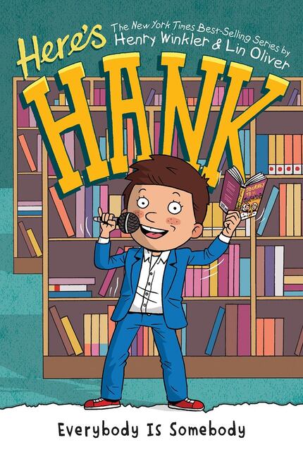 Henry Winkler's latest children's book, the 29th in a series, is Here's Hank: Everybody is...