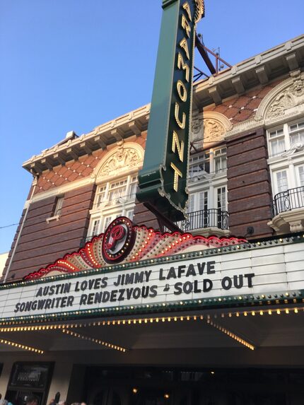 The Paramount Theatre in Austin.