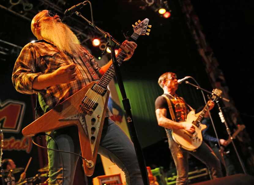 Eagles of Death Metal performing at House of Blues in Dallas, TX May 22, 2016.  (Nathan...